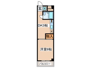 ラポドール調布の物件間取画像